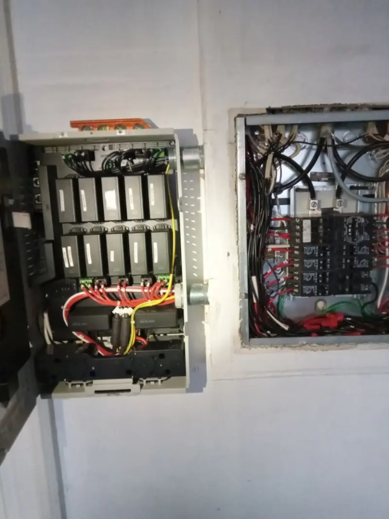 Electrical panel upgrade completed for Ring Doorbell Installation in Merrydale